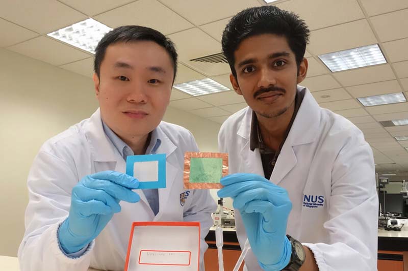 National University of Singapore team develops nanofibre solution that creates thin