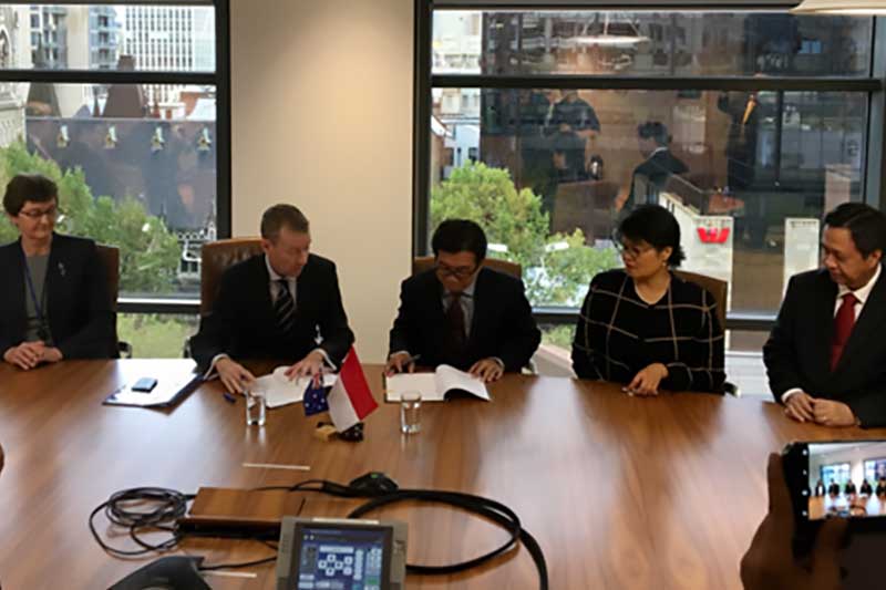 Australia’s ASIC and Indonesia’s OJK sign agreement to promote financial innovation across respective markets