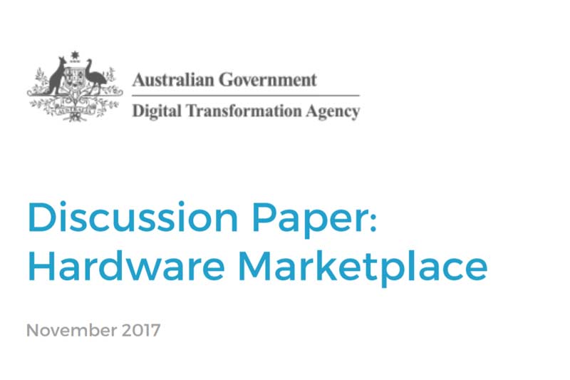 DTA Australia proposes the creation of a Hardware Marketplace for government agencies