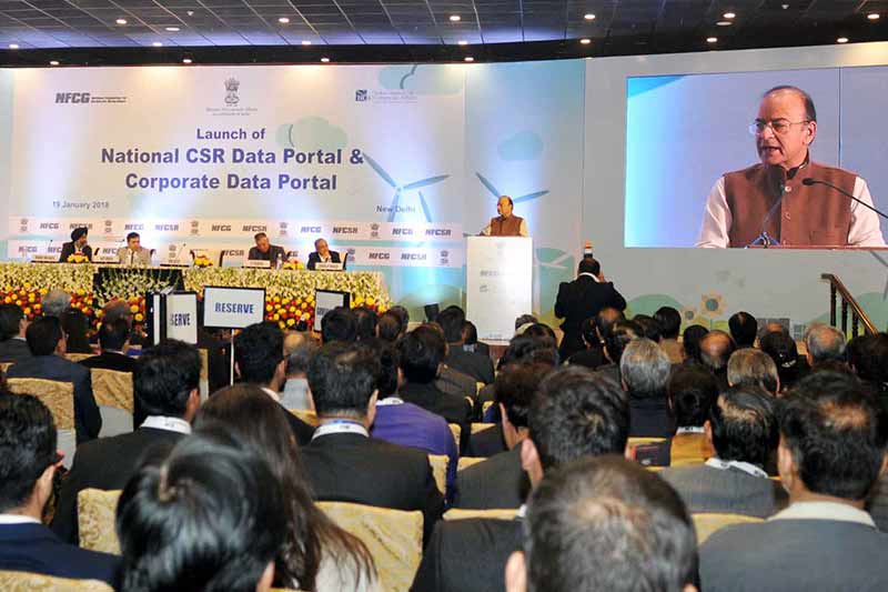 National CSR Data Portal and Corporate Data Portal launched by India's Ministry of Corporate Affairs