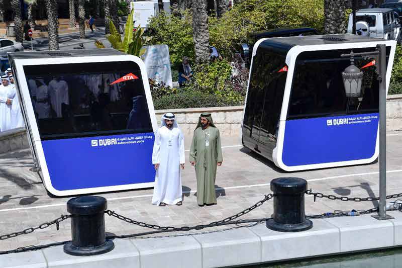 Dubai testing the use of autonomous pods for public transportation